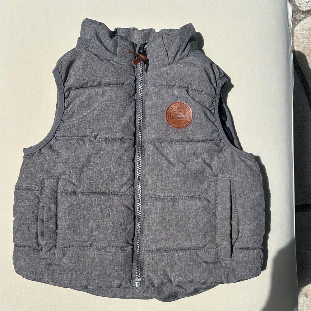 Kids H&M  Gray Puffer Vest